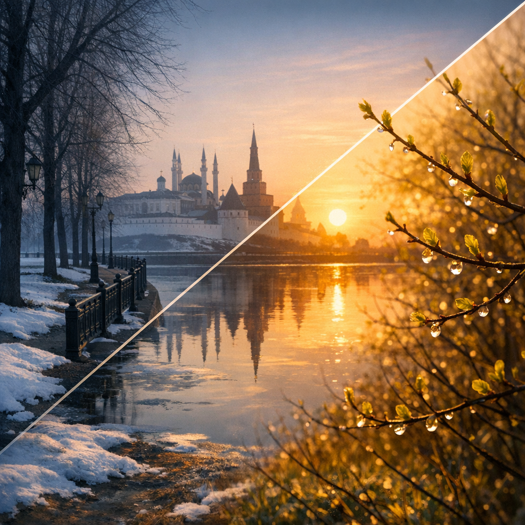 Метеорологическая весна в Татарстане пришла намного раньше срока